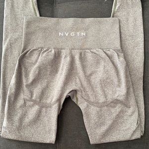 NVGTN Khaki Contour Leggings